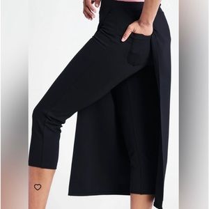 BETABRAND | Black The Sassiest Pants Skort Skirt Yoga Pants XX-Large XXL